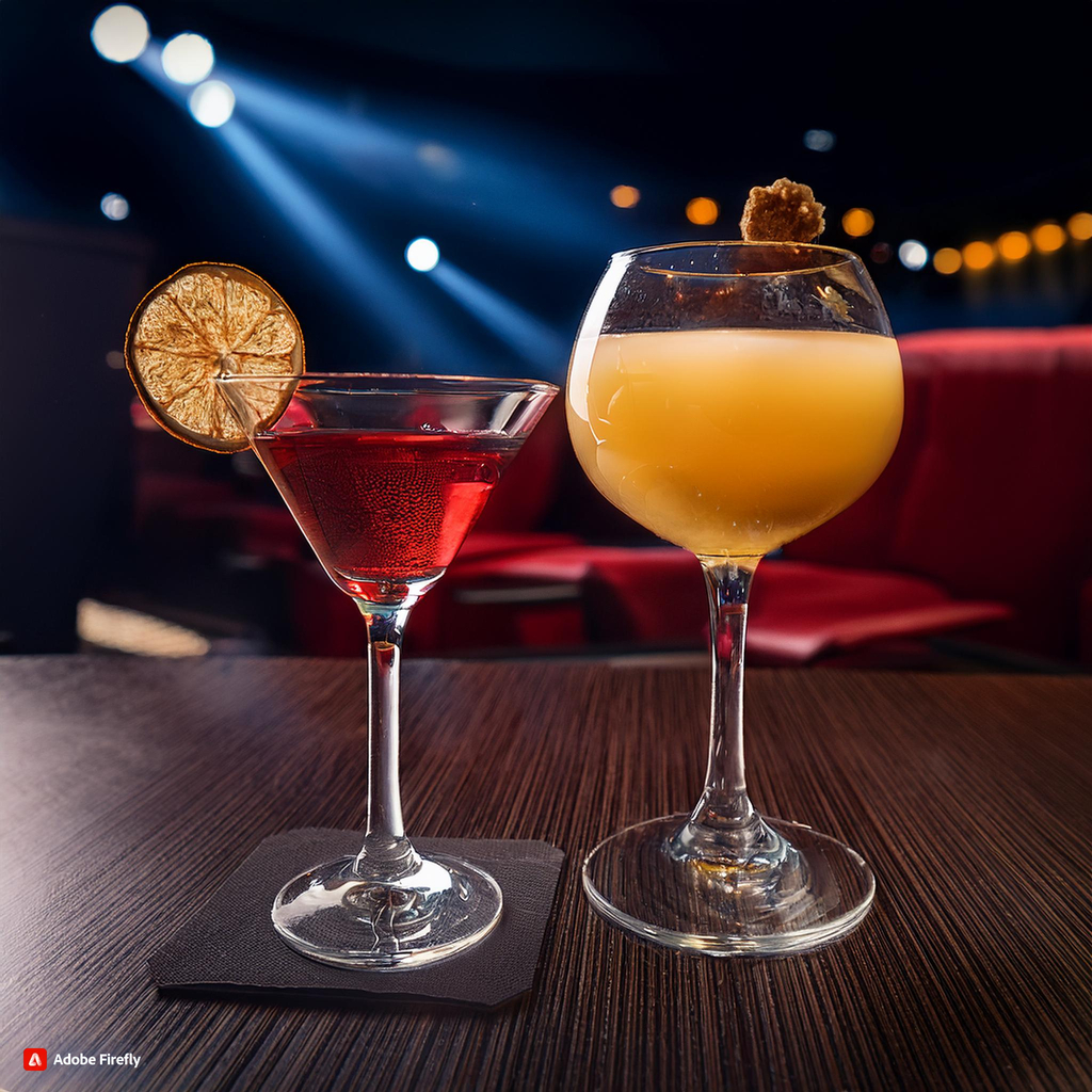 cocktails sotto i riflettori