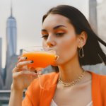 ragazza con cocktail naked & famous