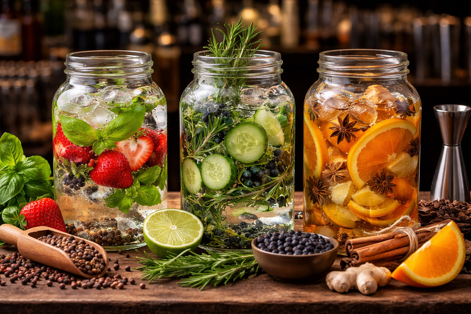 infusioni a freddo bar tecniche miscelazione professionale