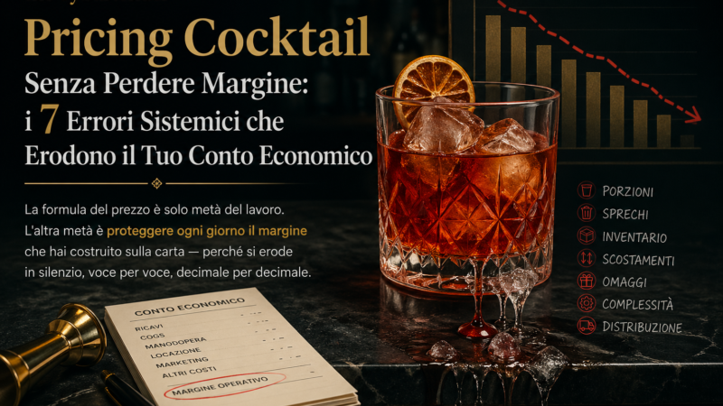 Pricing Cocktail Senza Perdere Margine